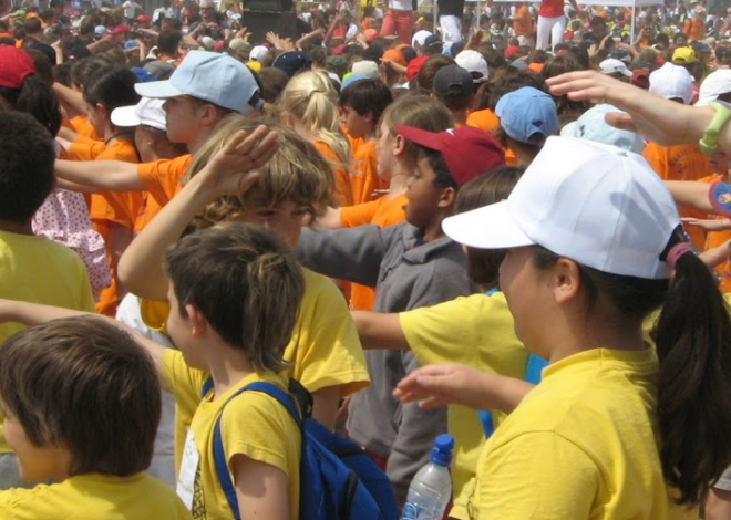 Trobada benjamina a Castelldefels