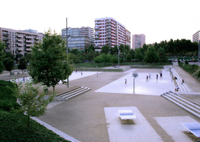 Cursa d’orientació al parc de Diagonal Mar