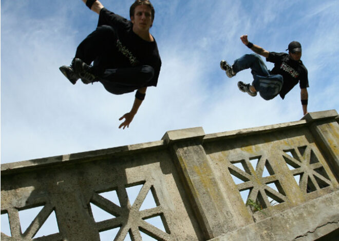 Parkour a l’escola?