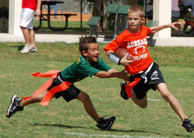 Tagrugbi – Futbol flag