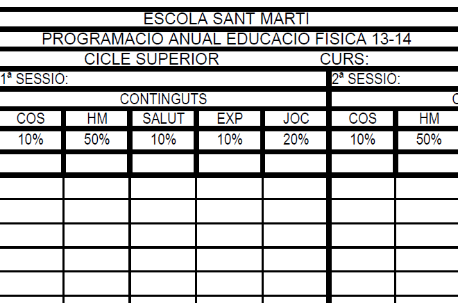 Graella programació anual EF (actualització curs 2016-2017)