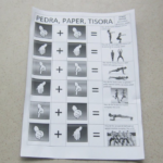 Pedra, paper i tisora fitness edition