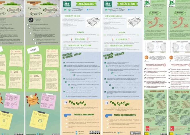 Infografies sobre jocs i esports poc coneguts II