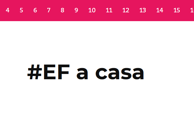 #EF a casa