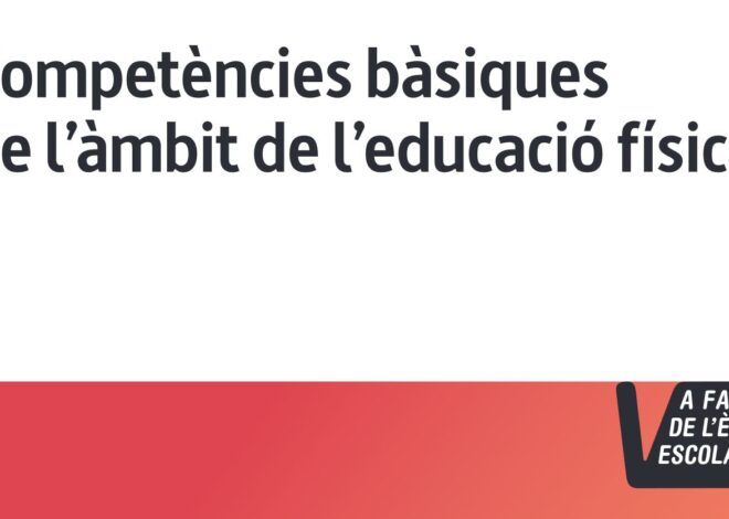 Competències bàsiques de l’àmbit de l’educació física a l’educació primària