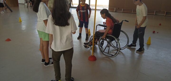 Eslàlom en cadira de rodes